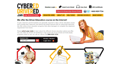 Desktop Screenshot of cybereddrivered.com